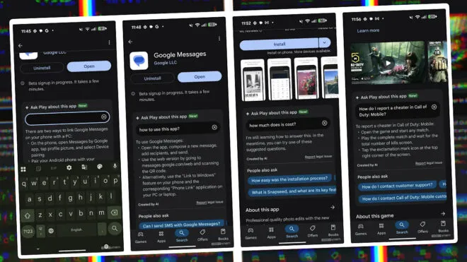 Play Store'a Yapay Zeka Dokunuşu! Google'dan Soru-Cevap Dönemi