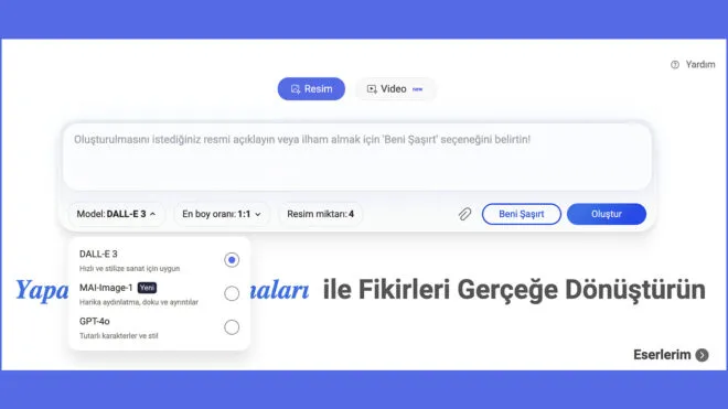 Microsoft'tan Devrim: MAI-Image-1 ile Yapay Zeka Görsel Şöleni!