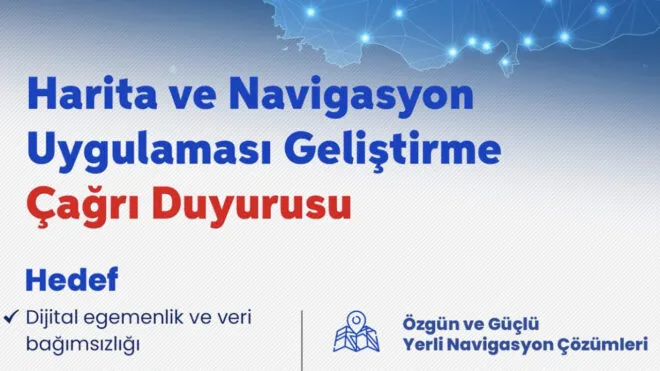 Milli Harita Uygulaması Geliyor! Bakan Kacır Duyurdu