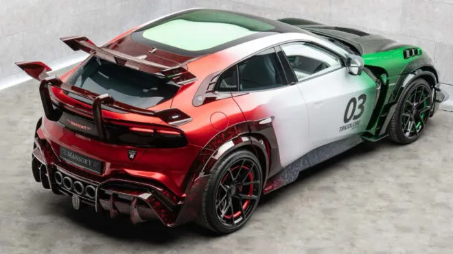 Mansory'den Şaşırtan Ferrari Modifiyesi: Pugnator Tricolore!