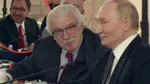 Putin, Türk gazeteciyle şakalaştı: "Ya eşiyle geldi ya da...."