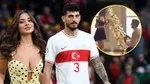 Sevgilisi sosyal medyadan paylaştı... Milli futbolcudan romantik evlilik teklifi!