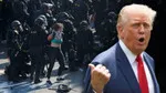 Trump'tan protestoculara sert uyarı! "İç savaş istemiyorum"